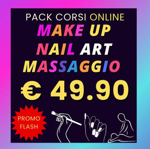 corsi online make up nail massaggio