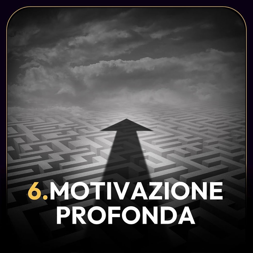 Corso Motivazione profonda - La motivazione autentica secondo il Metodo ALMA