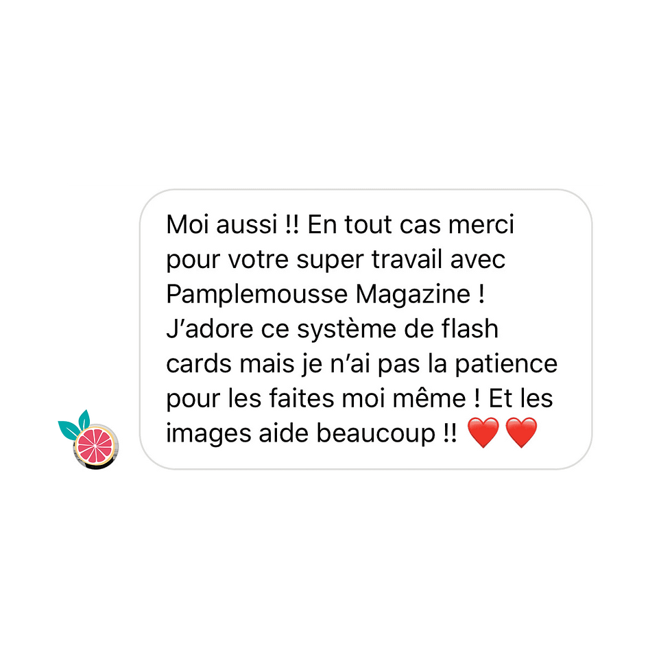 Miniature : avis flashcards relations individuelles travail