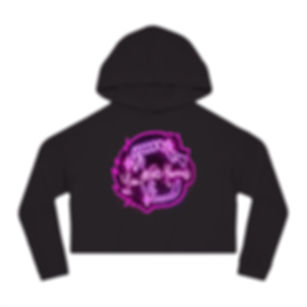 JAWS Cropped Hoodie