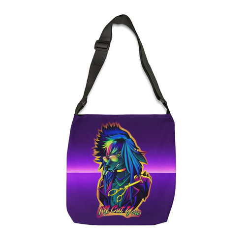 O.G. Punk Rock Poodle Adjustable Tote Bag | KnightmareCreations