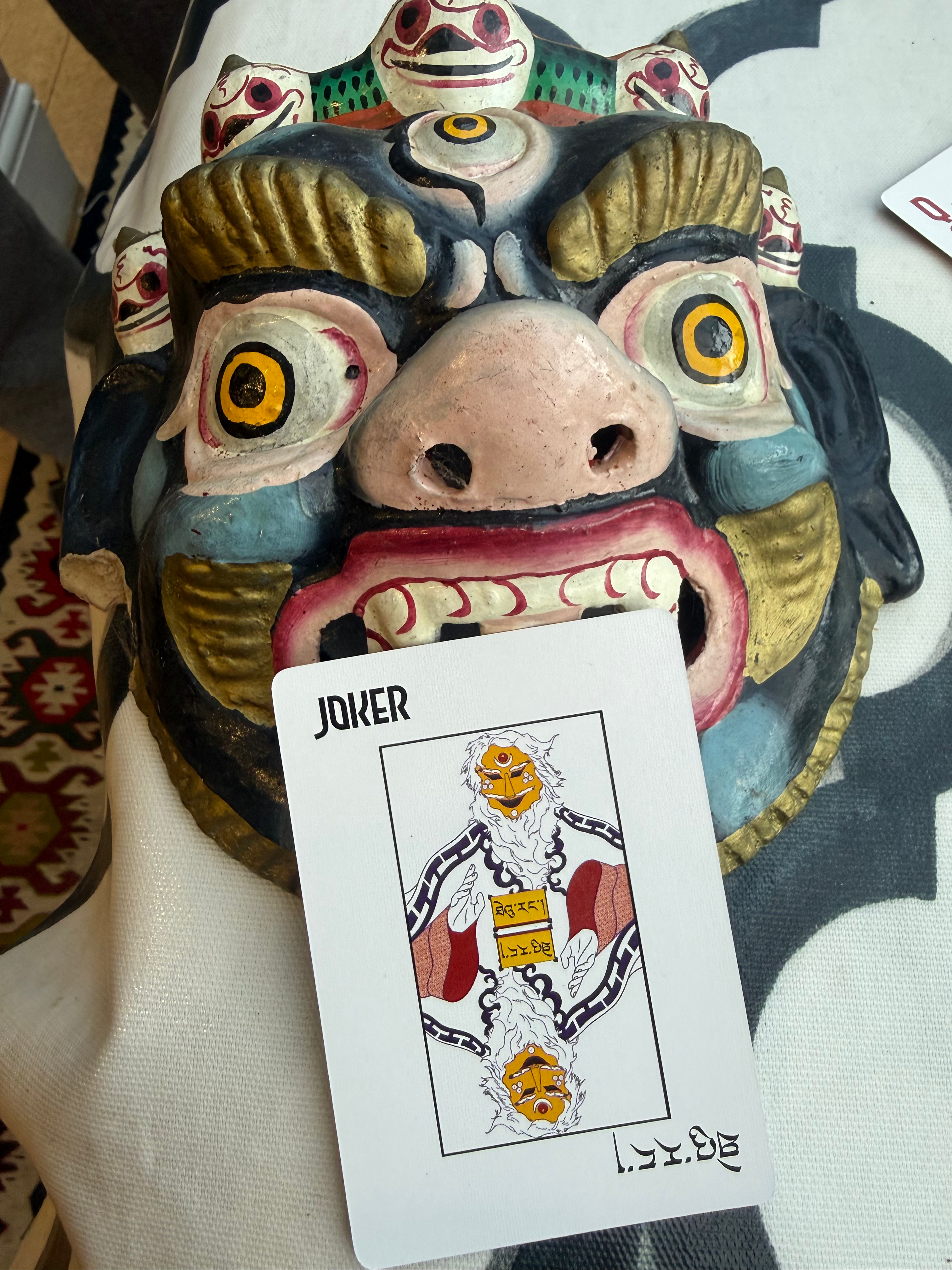 Tibetan Language Playing Cards