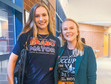 Mayoral candidates square off at Washington High School