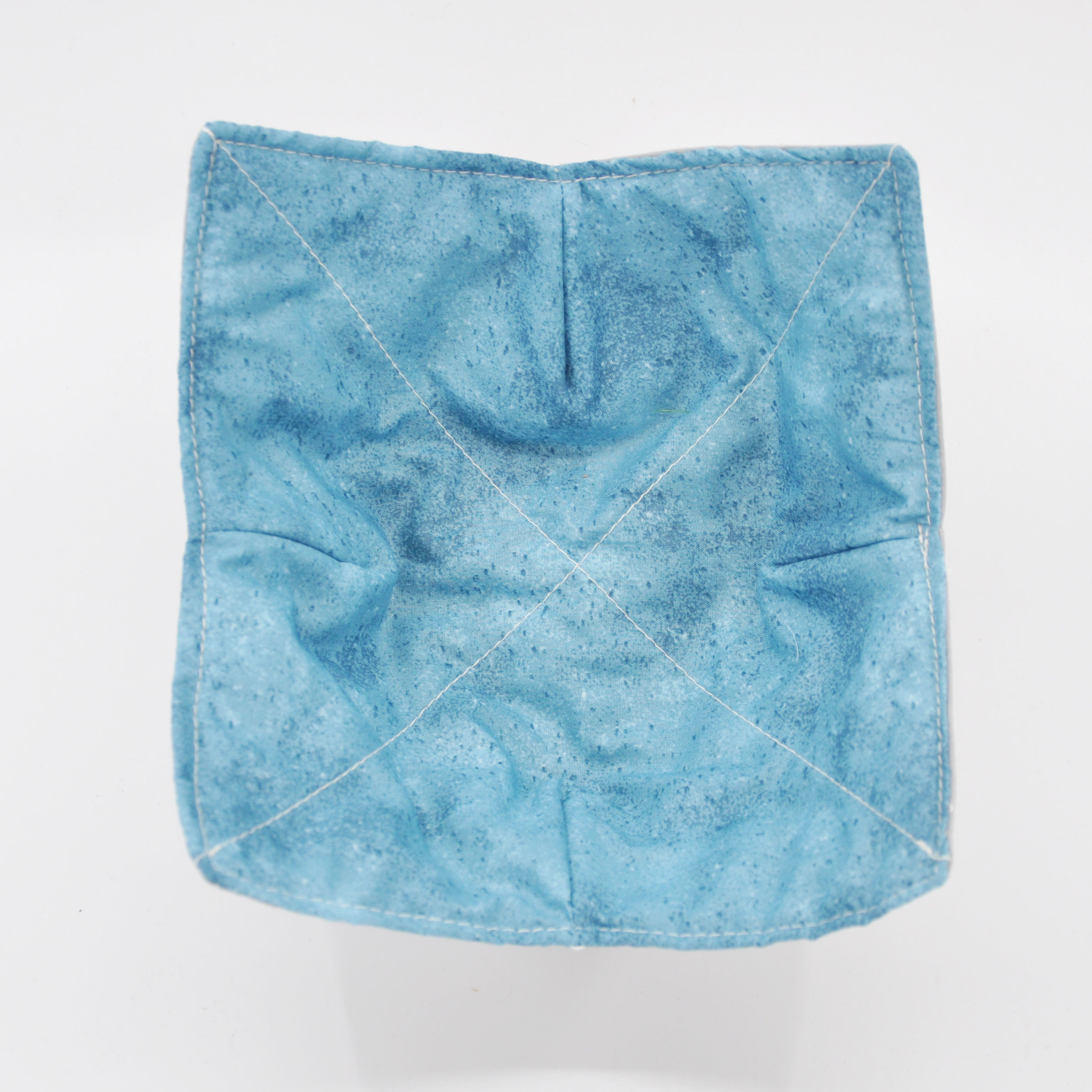 Dusty Blue Microwave Cozy