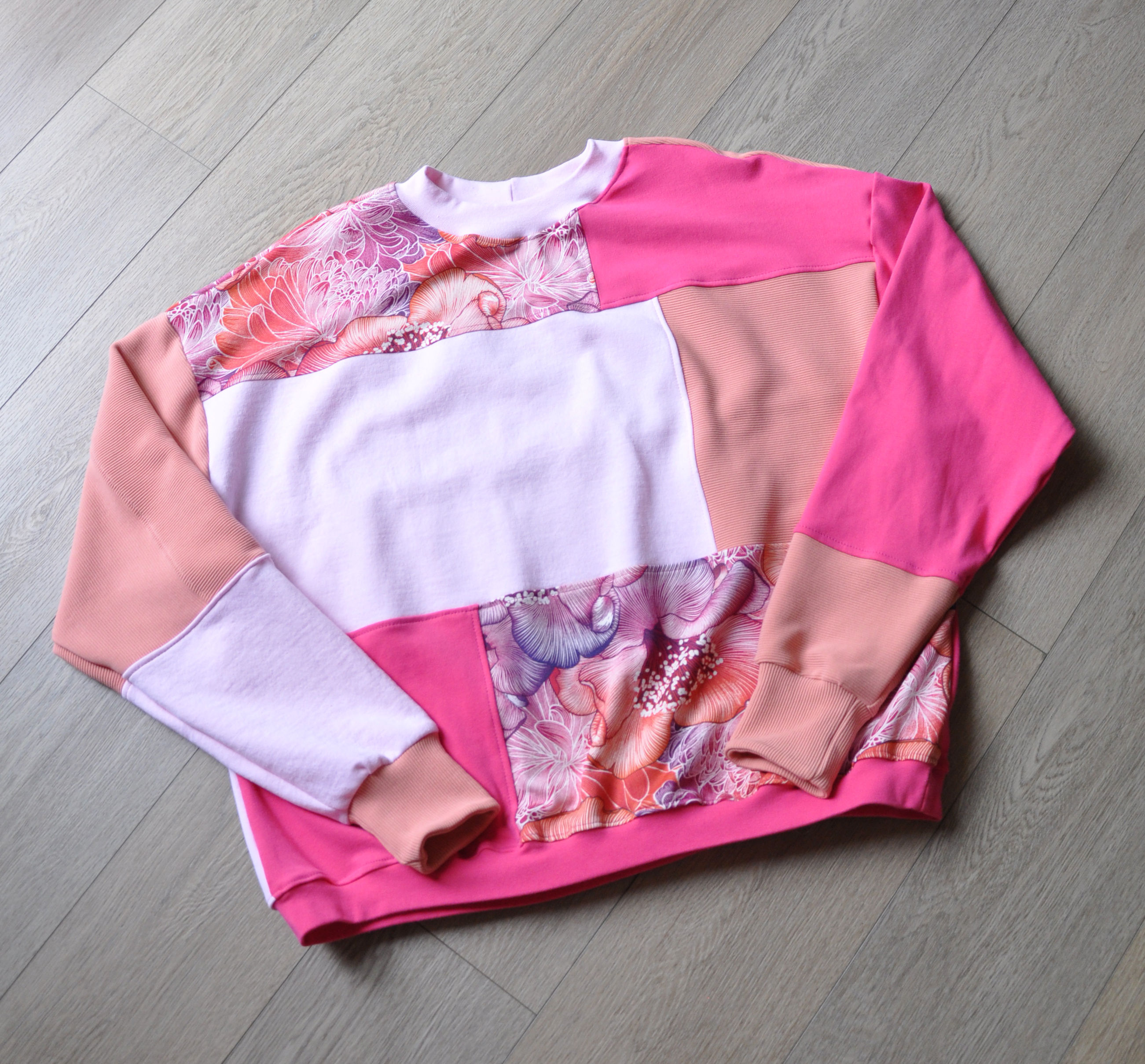 Custom Patchwork Crewneck