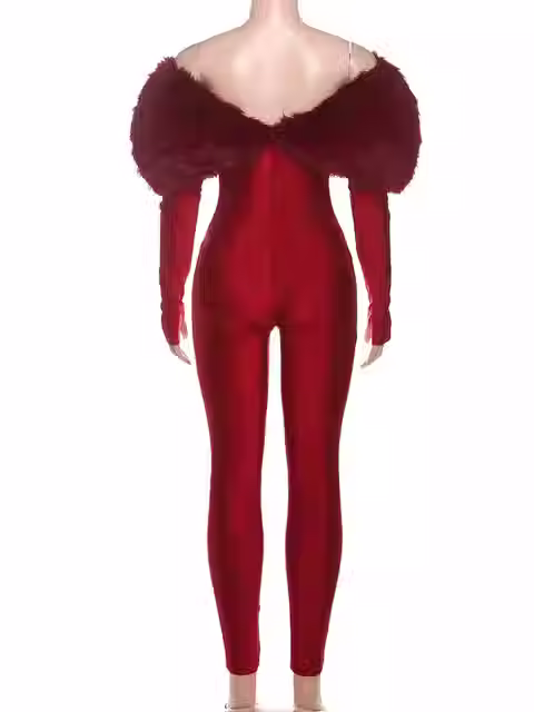 Thumbnail: Crimson Seduction Jumpsuit