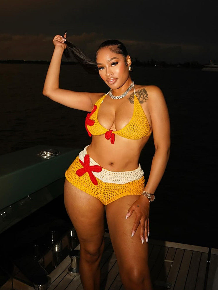 Bikini Bottom Baddie Crochet Set