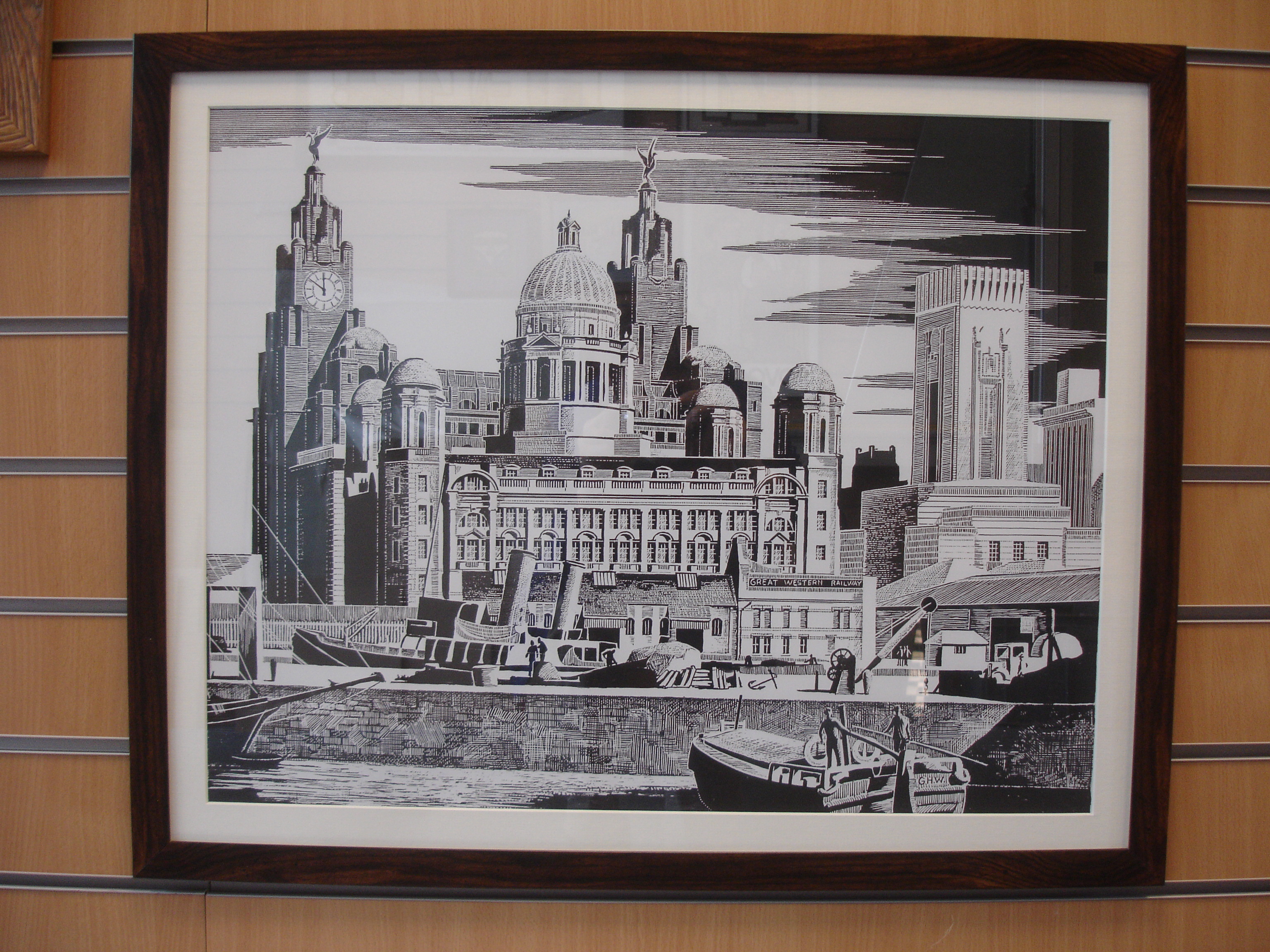 Pennylaneart.co.uk Framing Liverpool Art