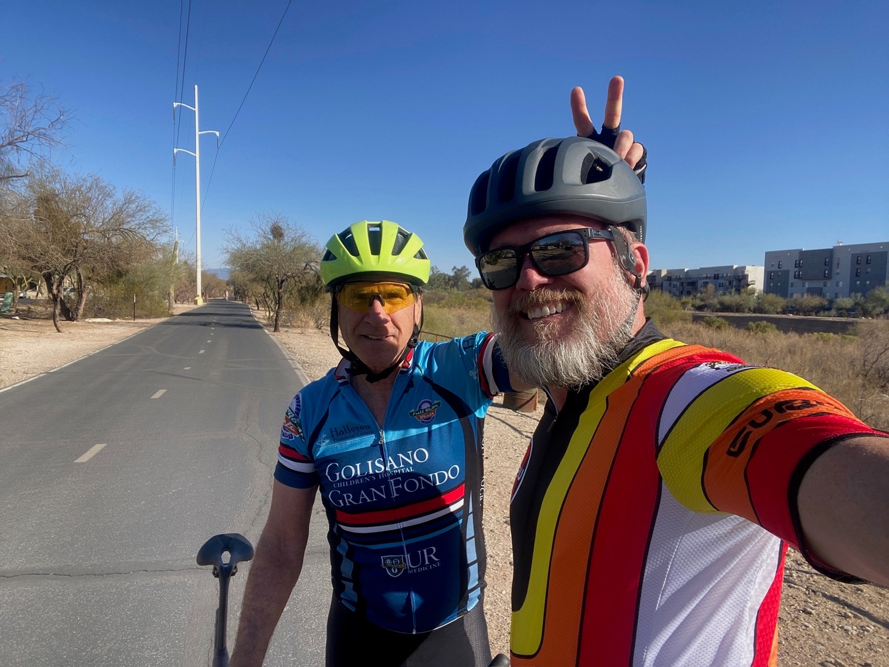 Out for a road ride