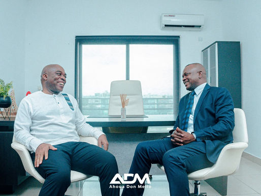 Le Dr Ahoua Don Mello rencontre le préfet Vincent Toh-Bi Irié