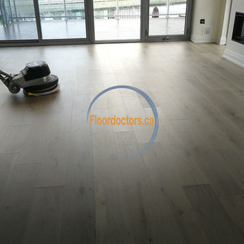 hardwood buffing and polishing