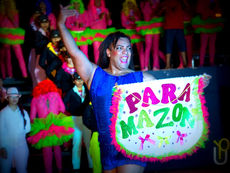 Festival folclórico: Apresentação do Grupo Paramazon nos registros de Alexandre Linhares