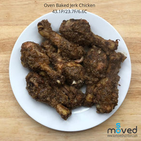 Oven Baked Jerk Chicken