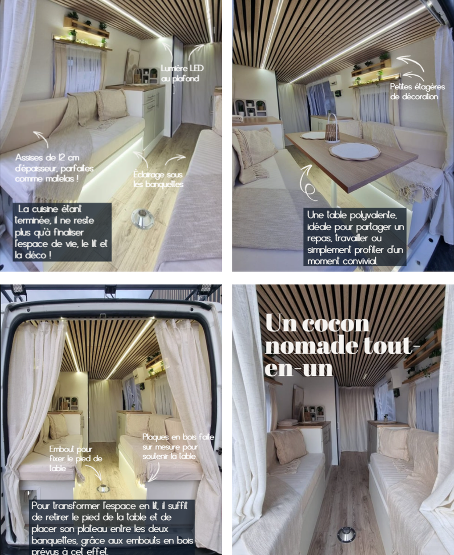 Un cocon nomade tout-en-un