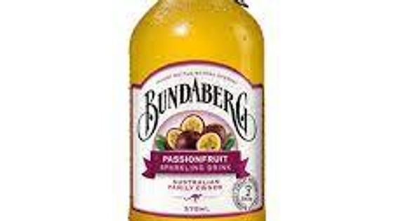Bundaberg Passionfruit Sparkling Drink 375ML