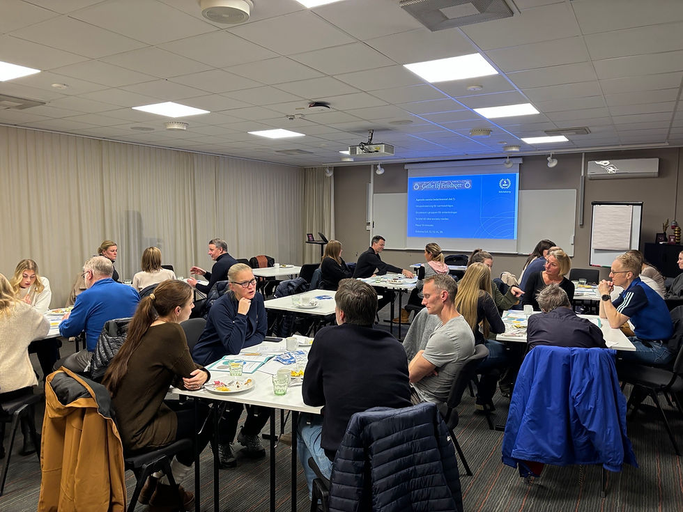 Lyckad tränar träff