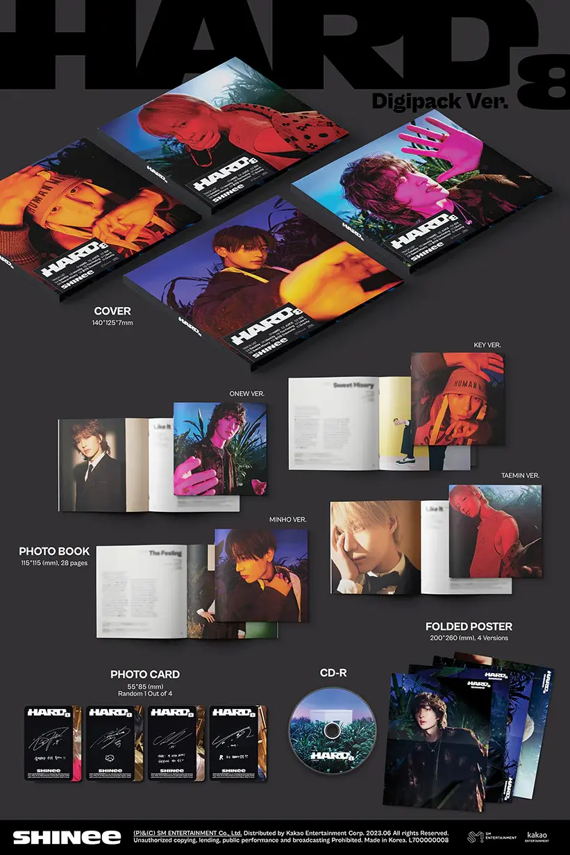 Thumbnail: SHINEE - HARD (DIGIPACK VER.)