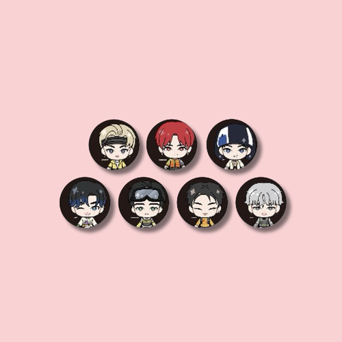 ENHYPEN x MINISO - BUTTON BADGE BLIND BOX | Choc Choc