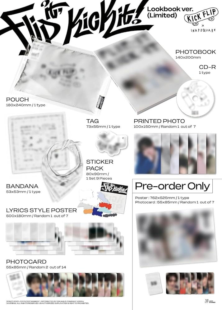 Thumbnail: KICKFLIP - FLIP IT, KICK IT! (LOOKBOOK VER.)