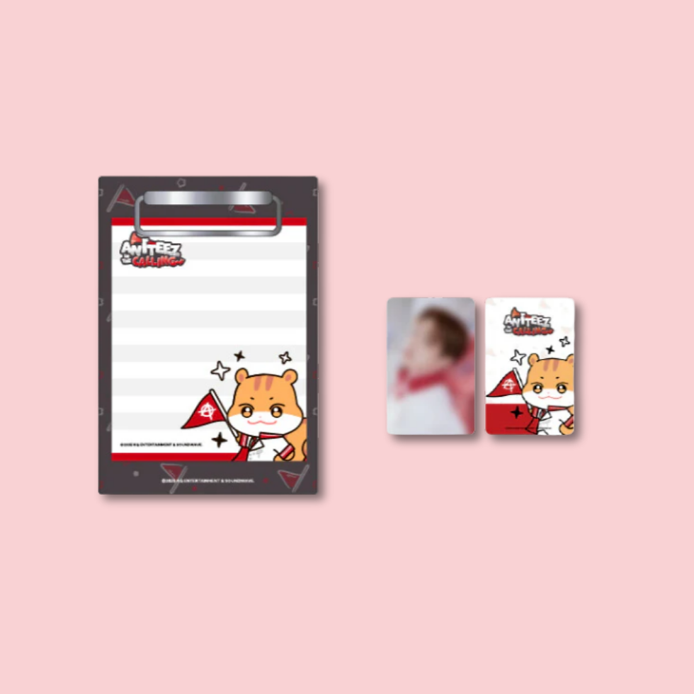 Thumbnail: ATEEZ - ANITEEZ IN THE CALLING MINI CLIPBOARD & MEMO PAD SET