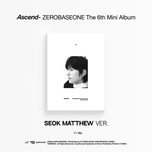 ZEROBASEONE - ASCEND- (11 VER.) | Choc Choc