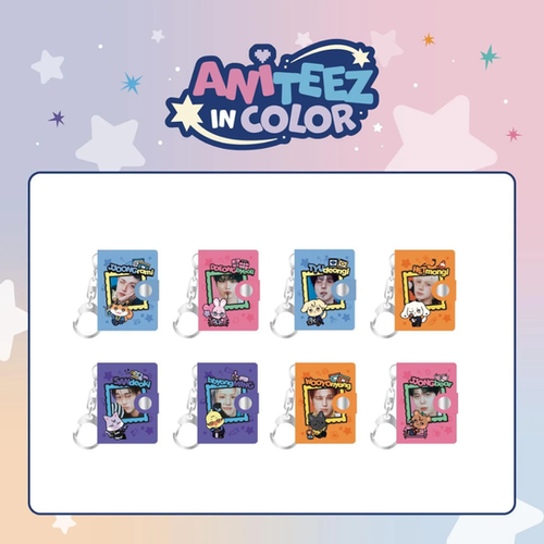 ATEEZ - ANITEEZ IN COLOR MINI ALBUM KEYRING | Choc Choc