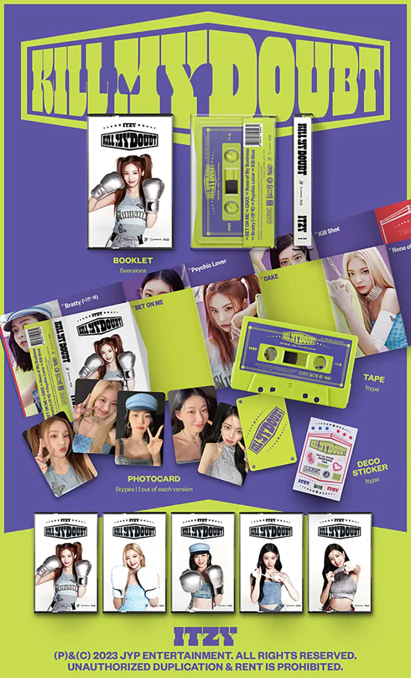 Thumbnail: ITZY - KILL MY DOUBT (CASSETTE VER.)