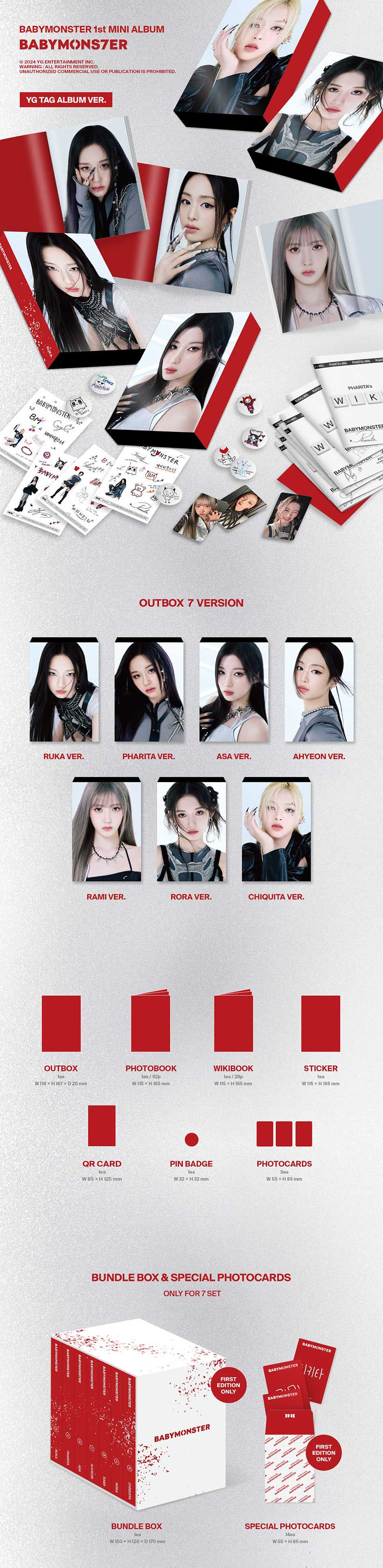 Thumbnail: BABYMONSTER - BABYMONS7ER (YG TAG VER.)