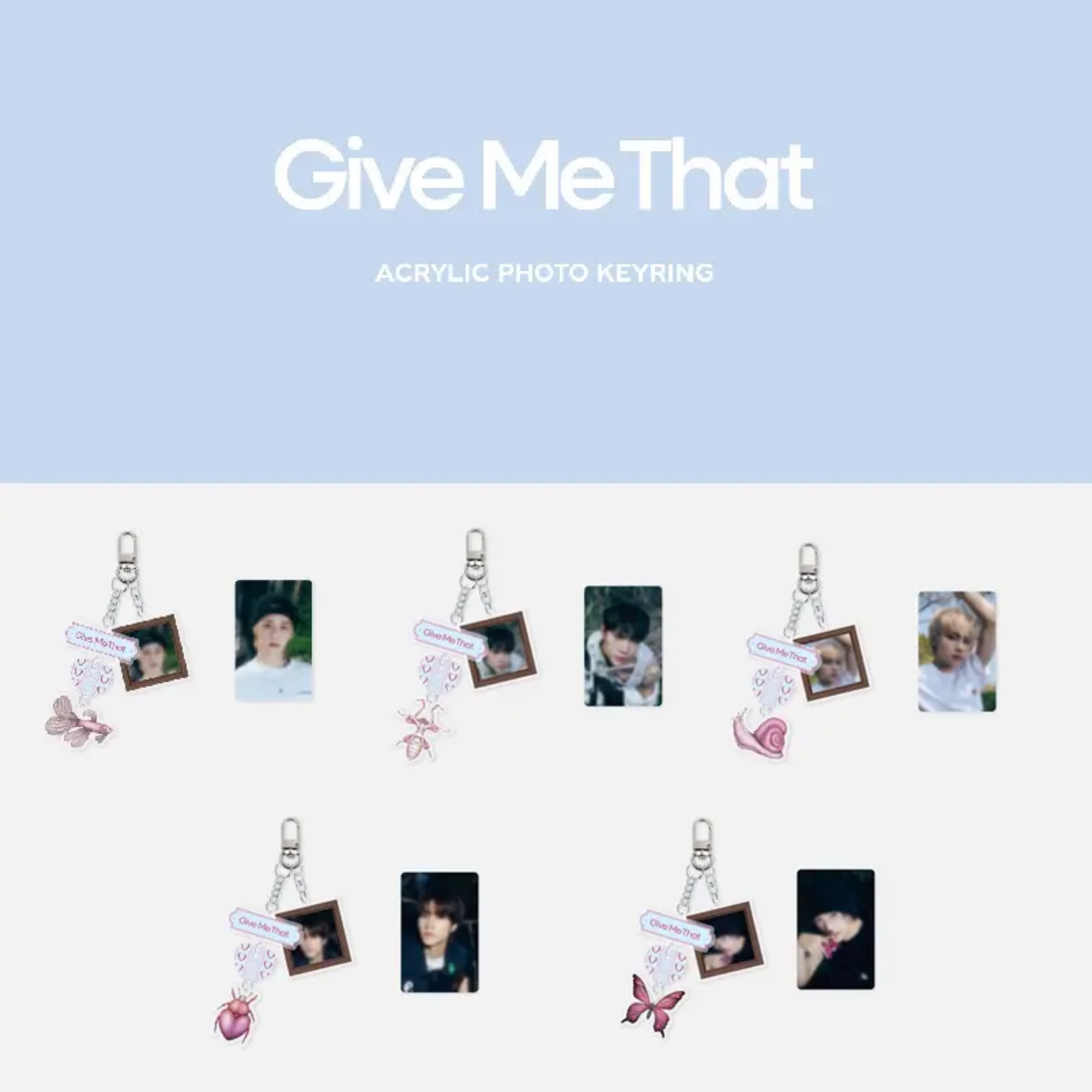 WAYV - GIVE ME THAT ACRYLIC PHOTO KEYRING