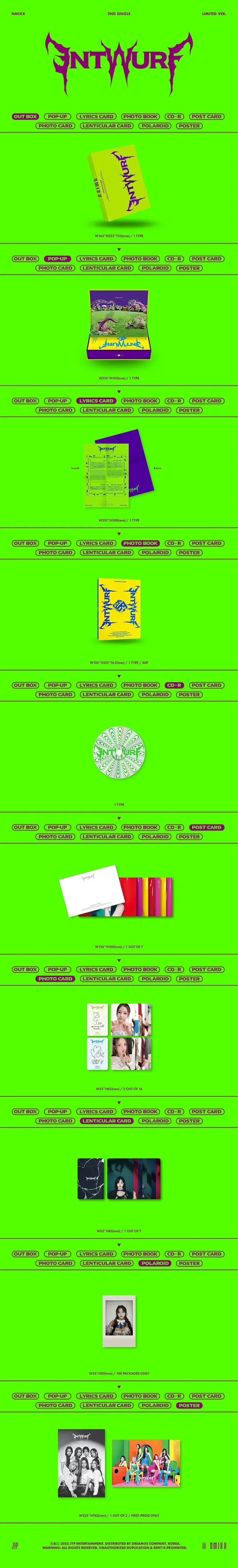 Thumbnail: NMIXX - ENTWURF (LIMITED VER.)
