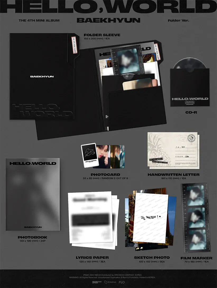 Thumbnail: EXO BAEKHYUN - HELLO, WORLD (FOLDER VER.)