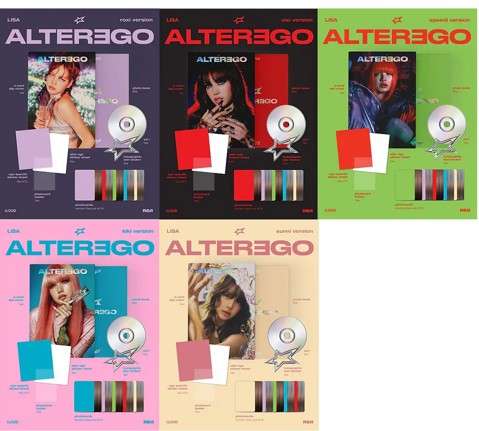 Thumbnail: BLACKPINK LISA - ALTER EGO