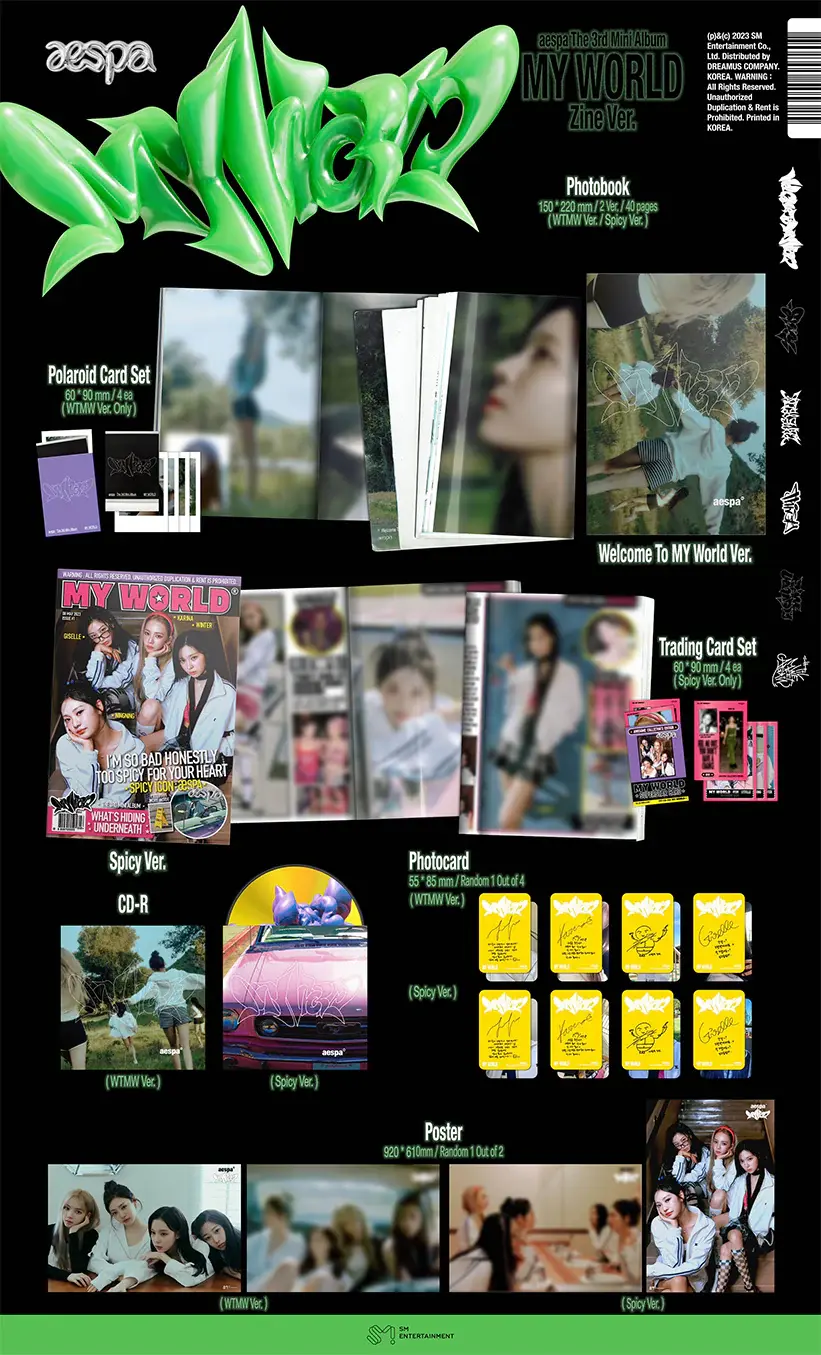 Thumbnail: AESPA - MY WORLD (ZINE VER.)