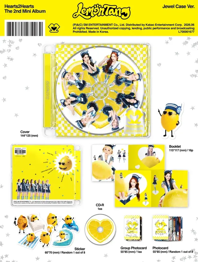 Thumbnail: HEARTS2HEARTS - LEMON TANG (JEWEL CASE VER.)