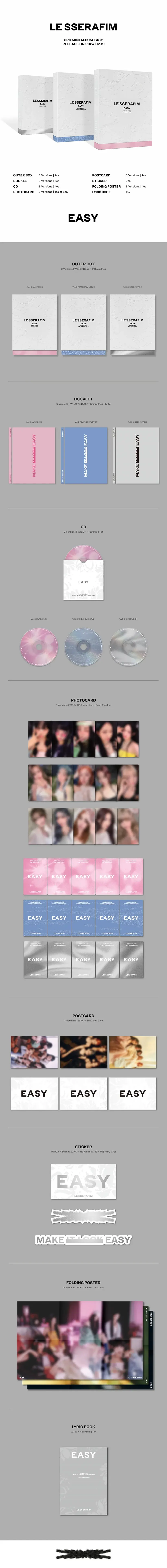 Thumbnail: LE SSERAFIM - EASY