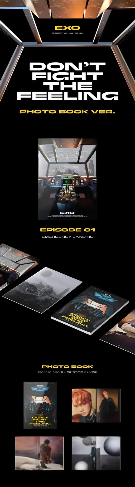 Thumbnail: EXO - DON'T FIGHT THE FEELING (PHOTOBOOK VER.)
