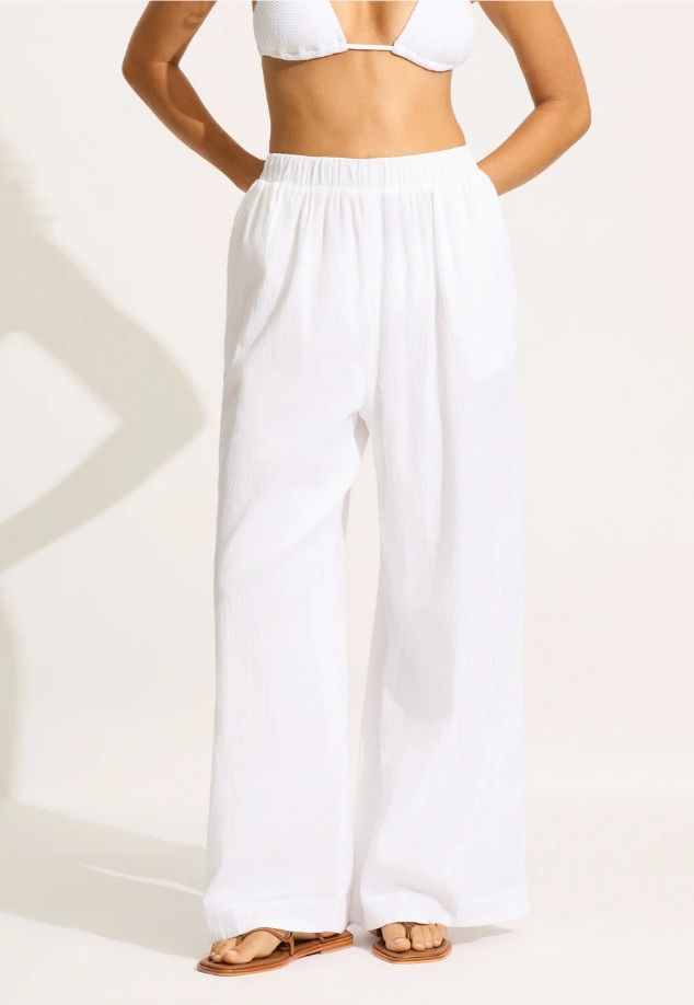 Thumbnail: SEAFOLLY CRINKLE BEACH PANT