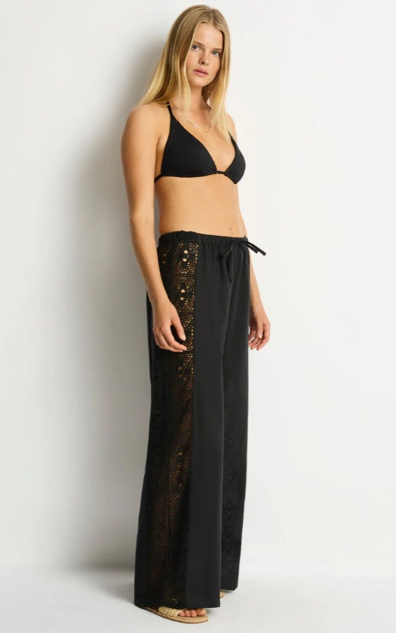 Thumbnail: SEALEVEL SHORE LINEN PANELED BEACH PANT