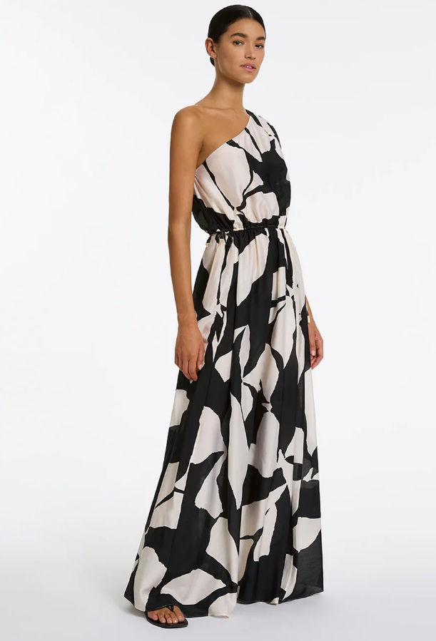 Thumbnail: FIORE ONE SHOULDER MAXI DRESS