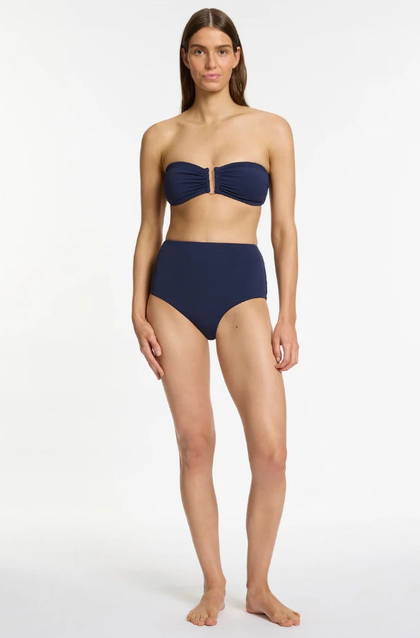 Thumbnail: JETS ISLA RIB U TRIM BANDEAU BIKINI TOP