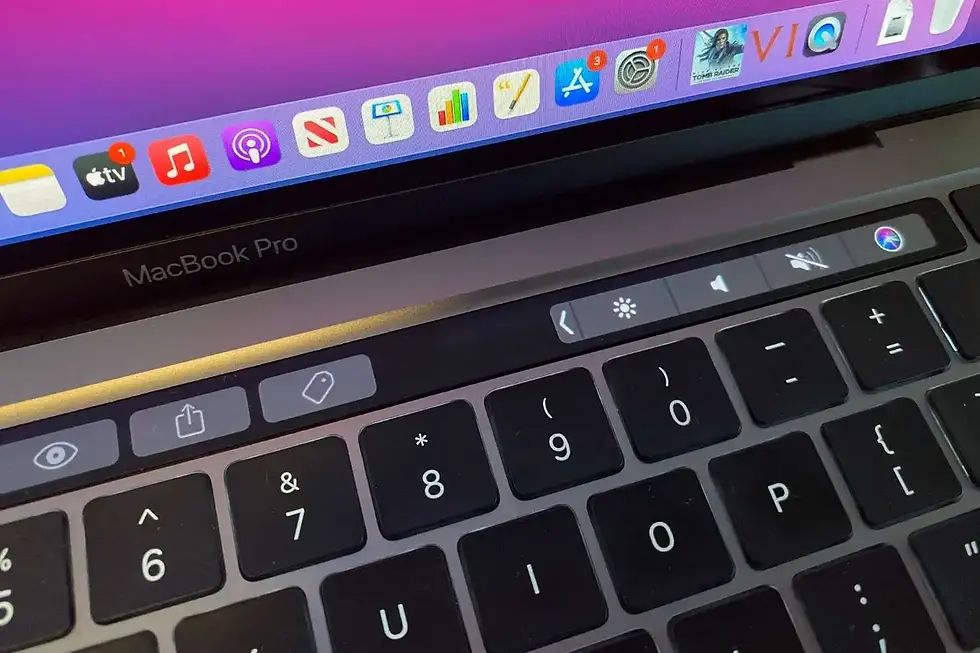 macbook touchbar led repair