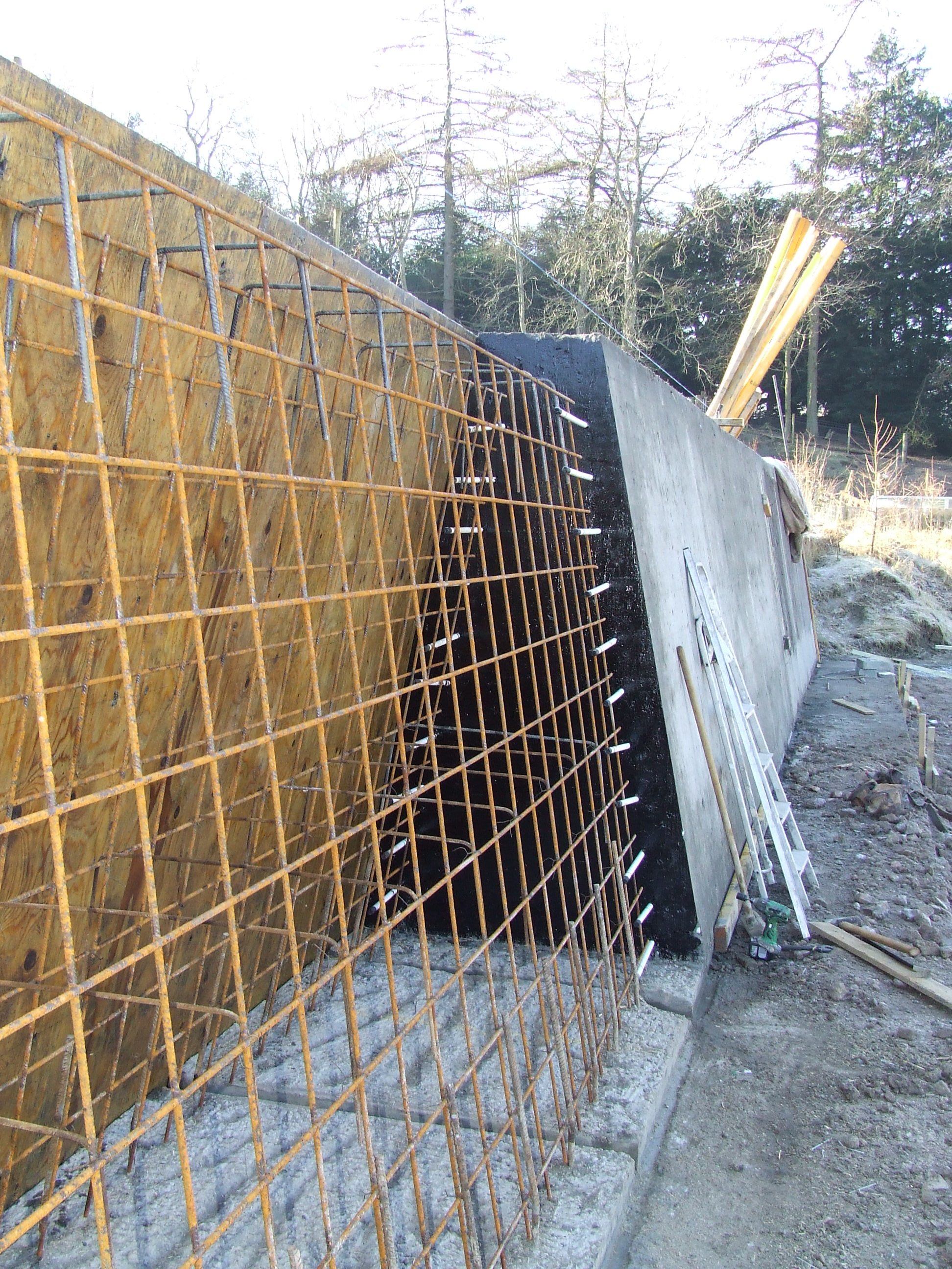Reinforced Retaining Wall