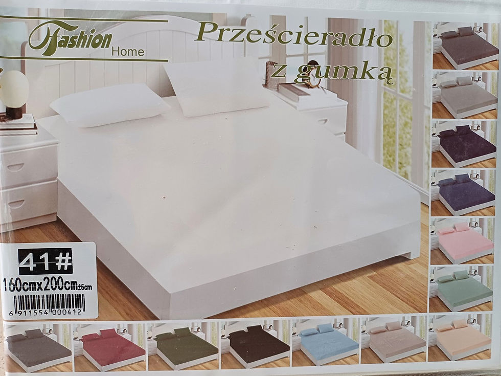Miniatura: Prześcieradła z Gumką 