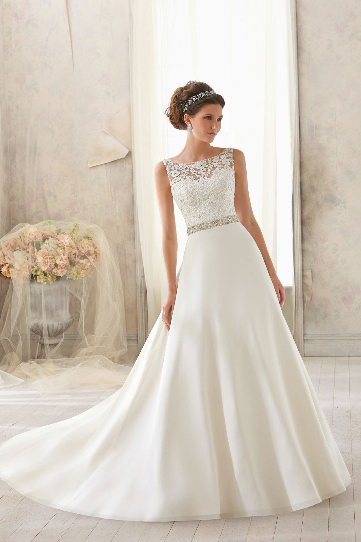 Brautkleid m. Spitze, BLU Collection