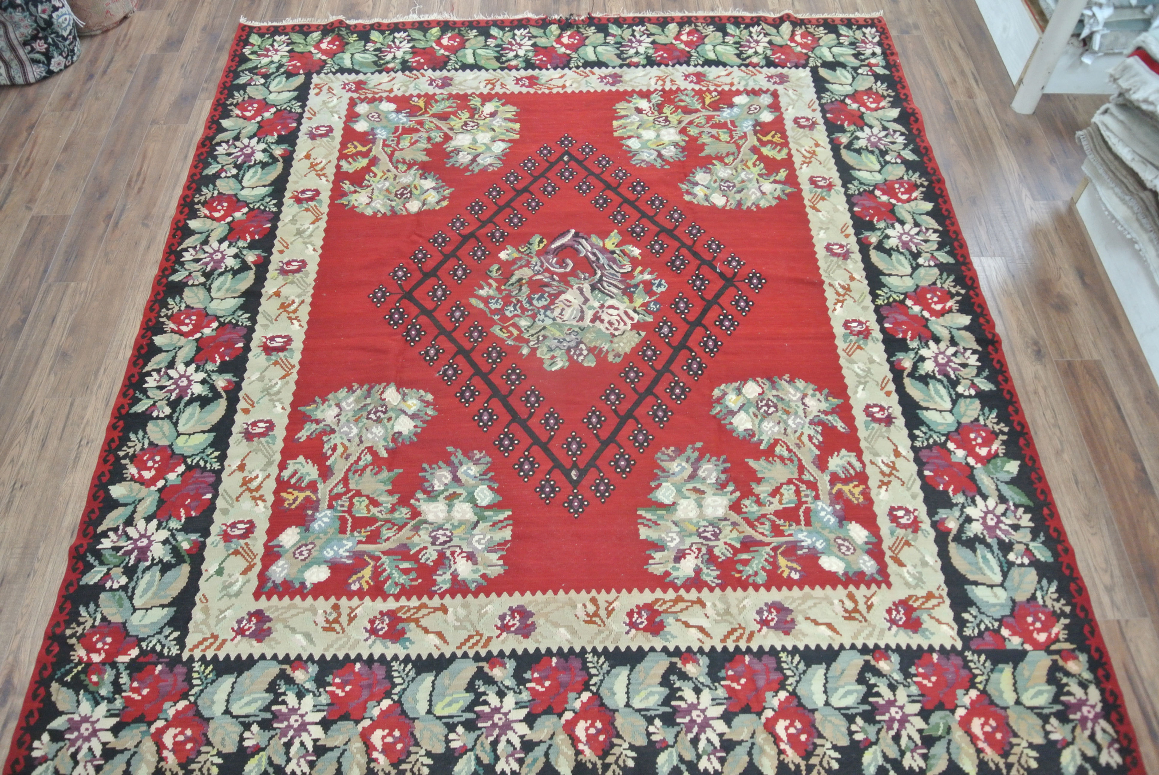 PG-03 Kilim rug (9.3 x 10.4)