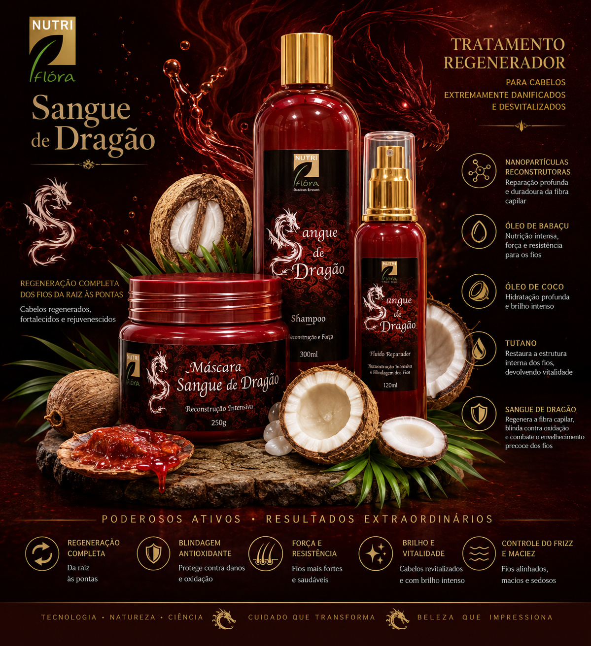LINHA – SANGUE DE DRAGÃO
