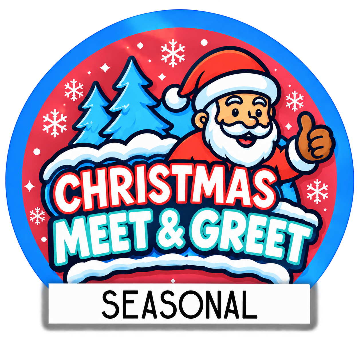 A joyful New Year welcome with Christmas music, a kids’ costume parade, dancing around the tree, songs, gifts, and photos.