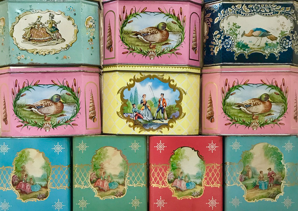 Vintage Tea Tins