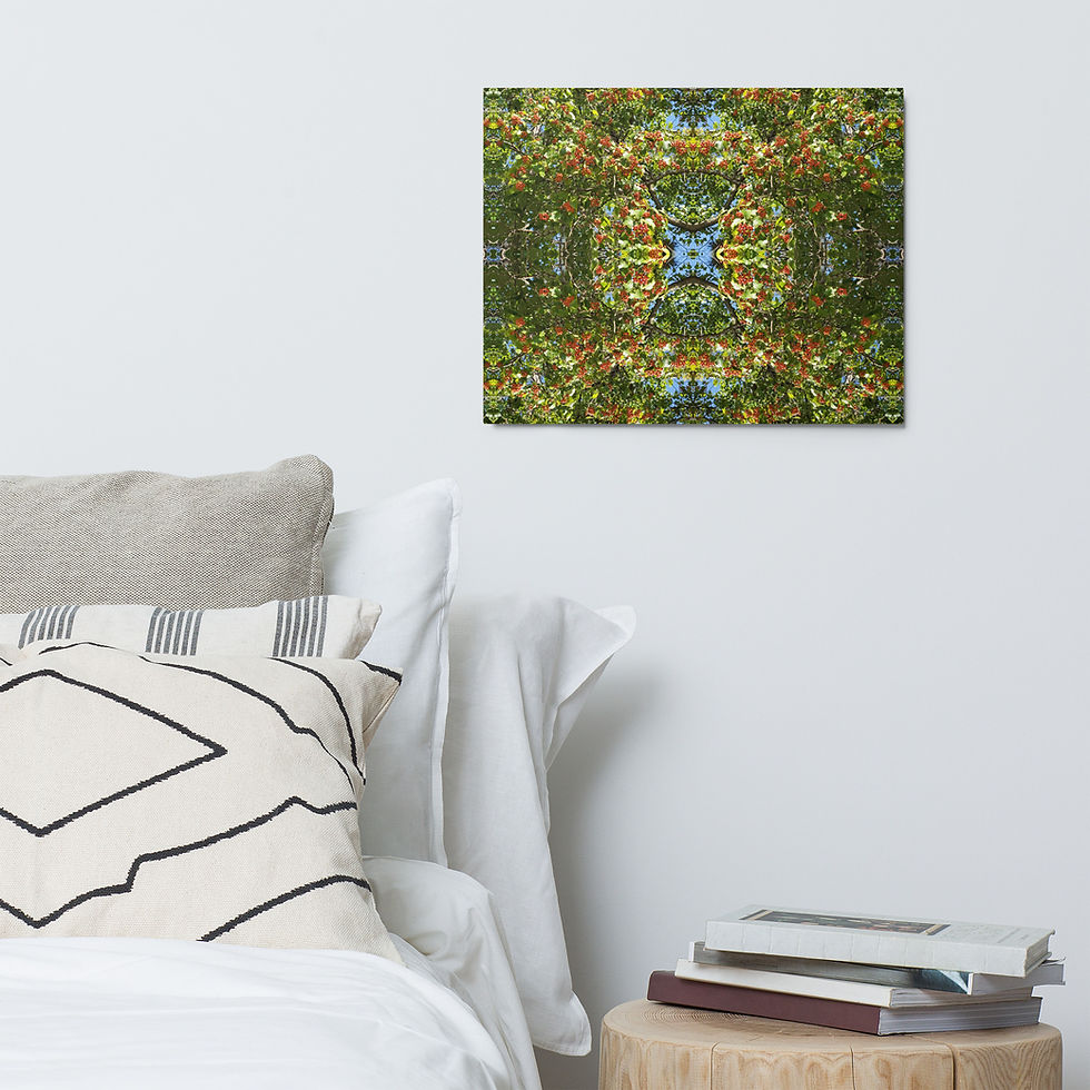 Patterns by Nature Summer Tree metal prints