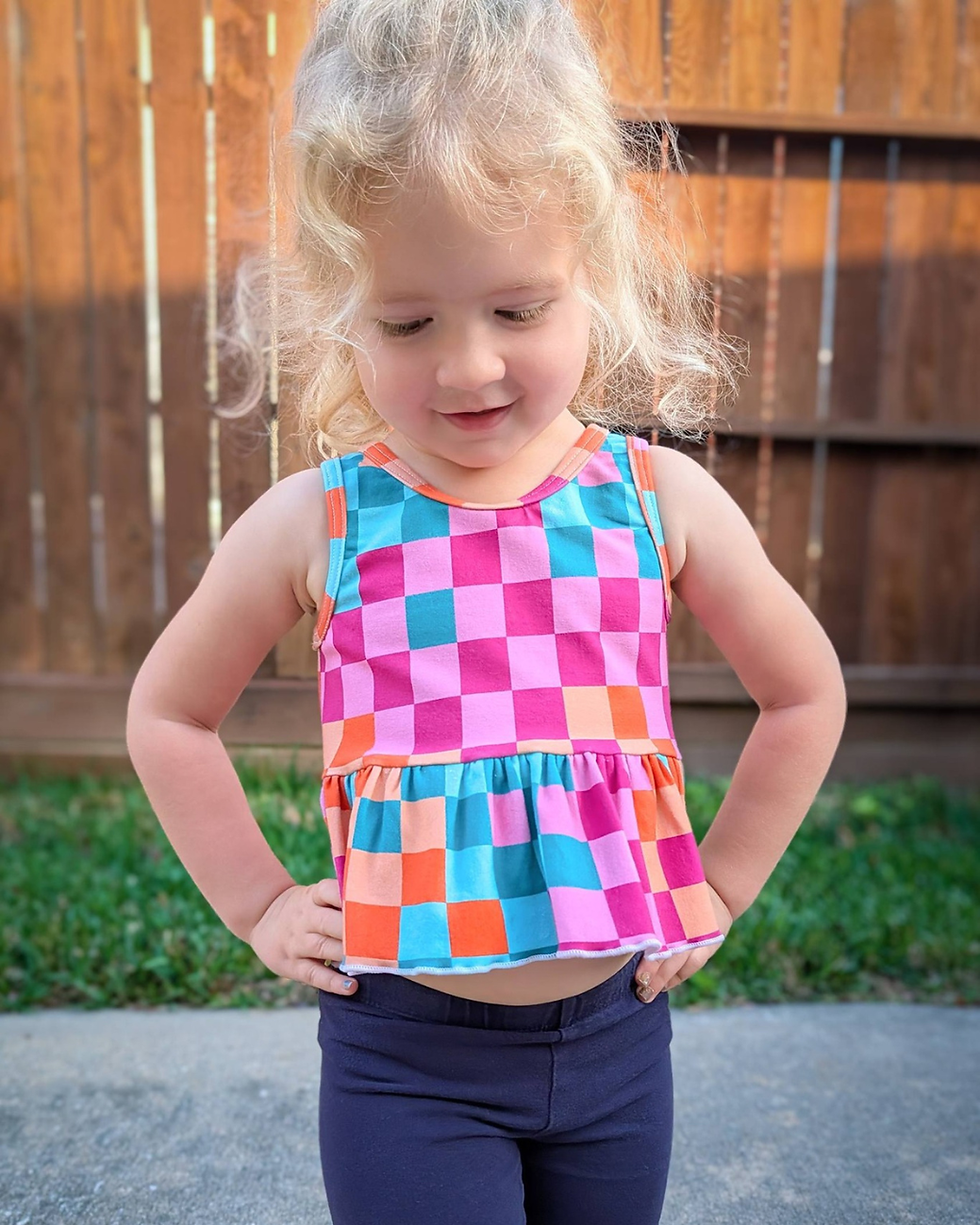 Thumbnail: RETRO CHECKERS (1IN)